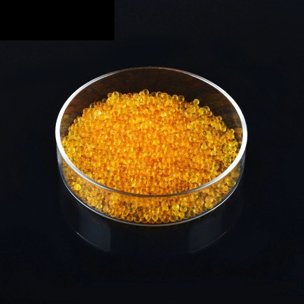 Orange silica gel color changing desiccant Silicone Beads 