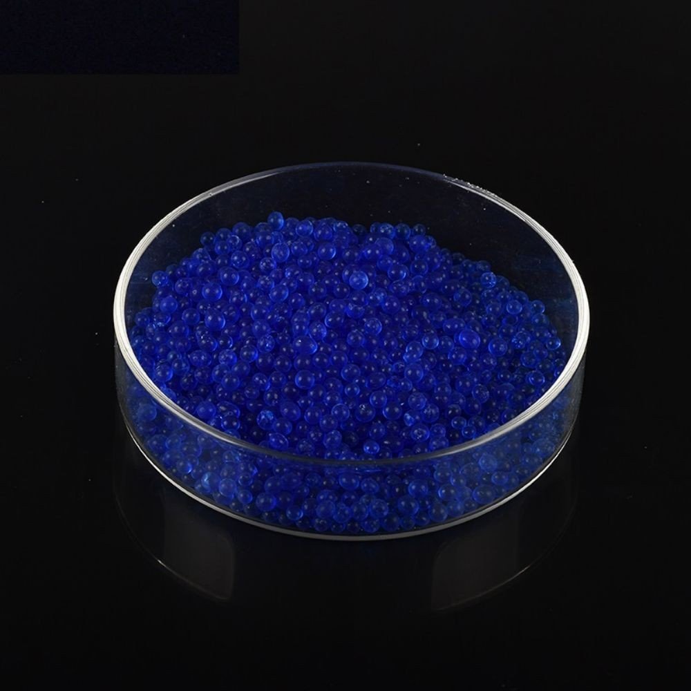 Wholesale 3-5MM Ball Shape Blue Silica Gel For Transformer