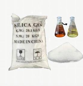 Waste Diesel Oil Decoloring Deodorizing Silica Gel Sand 