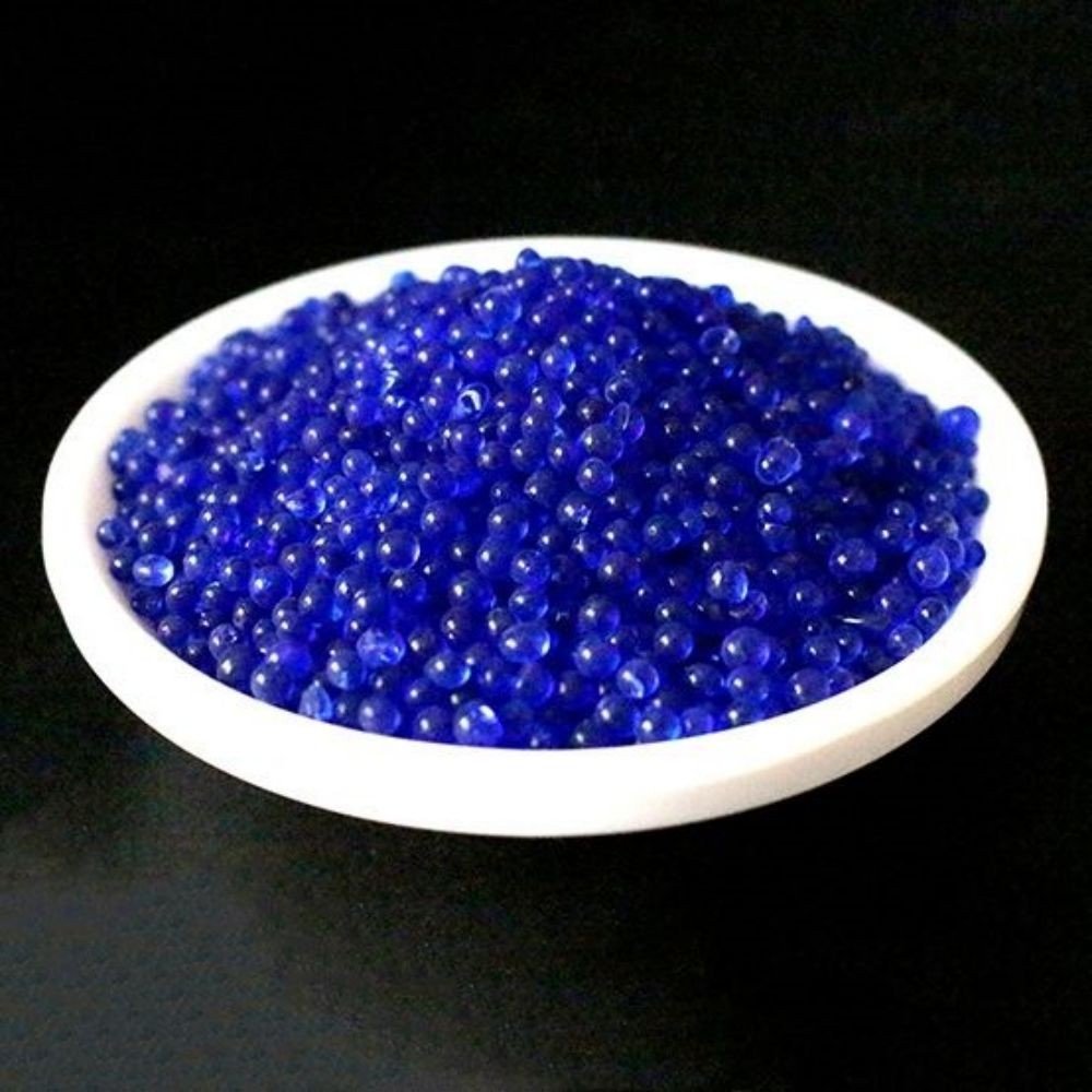 A Grade Indicating Ball Shape Blue Silica Gel Desiccant